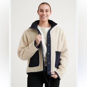 DU/ER Reversible Women’s Performance Denim Sherpa Jacket